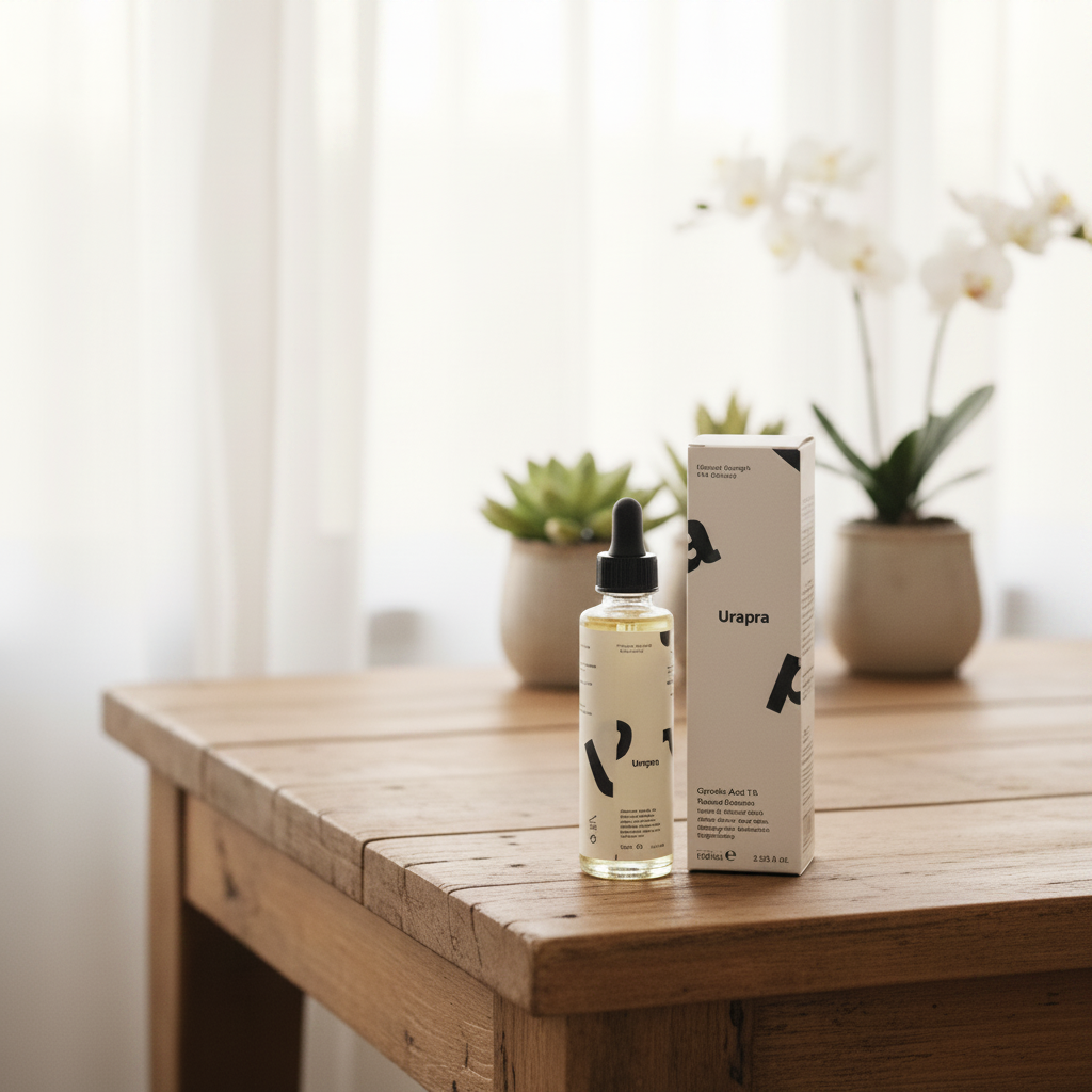 Urapra Glycolic Acid Toner - Warm Wooden Table